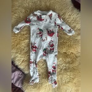 PB kids Organic Santa Jammies